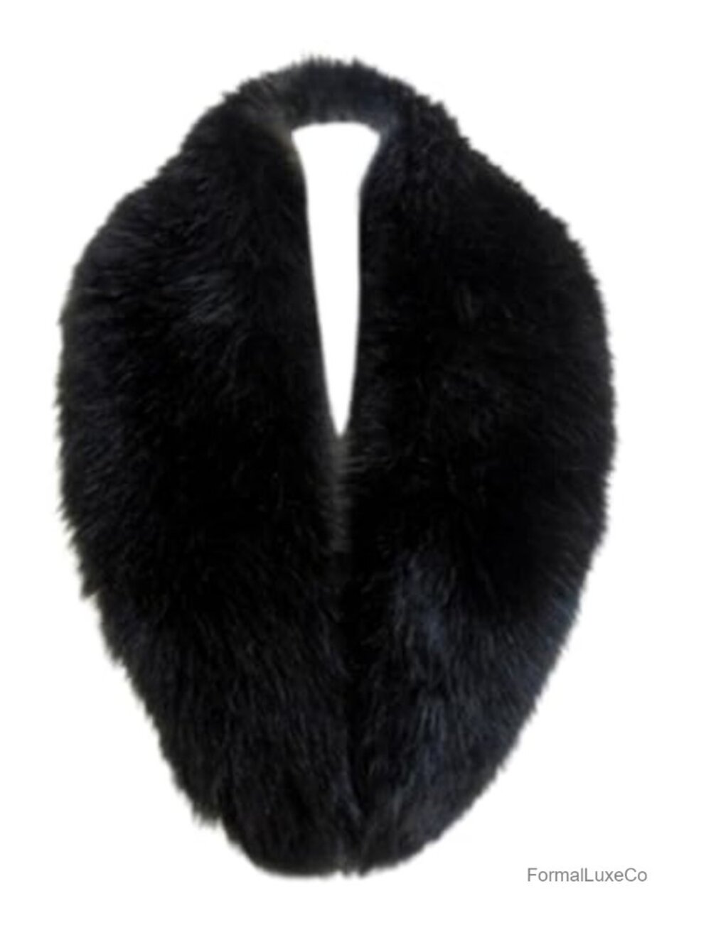 Faux Fur Collar Wrap Stole Scarf Shawl Shrug Winter Warm